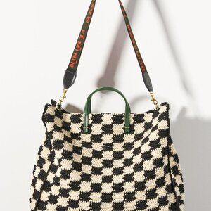 Clare V. - Simple Summer Tote Black White